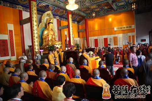 苏州皇罗禅寺举行净慧法师升座庆典 能修大和尚出席